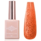 Preview: UV Gel - 5414 - Confetti Gel - Coral Nägel Nagelgel Shellac Gellack Gel Lack Nails matte Pailetten snowflake